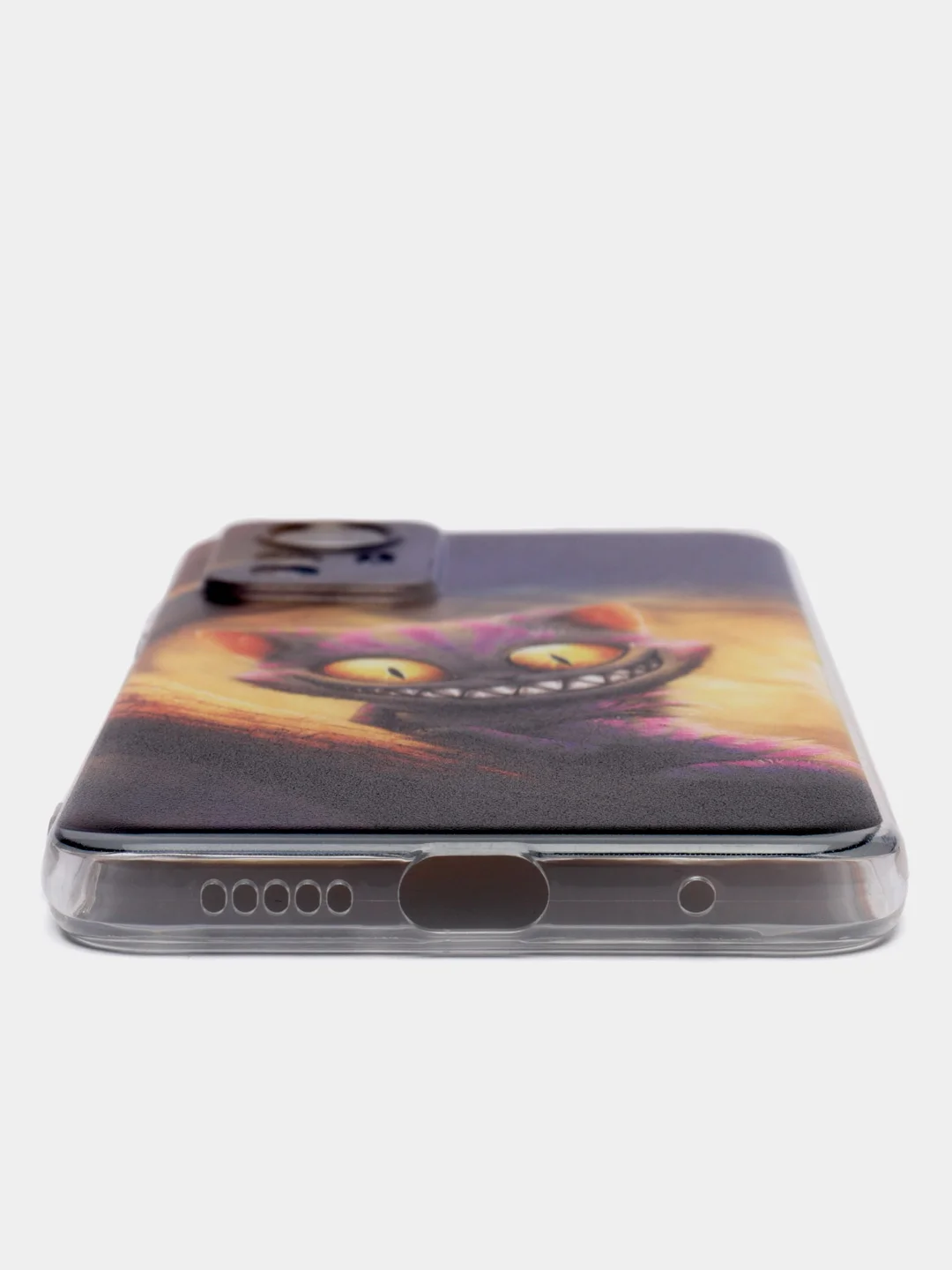 Индиго чехол прозрачный на Xiaomi Redmi Note 12S (Сяоми Редми Нот 12S), с рисунком, защита камеры