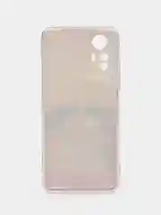 Желтый чехол прозрачный на Xiaomi Redmi Note 12S (Сяоми Редми Нот 12S), с рисунком, защита камеры