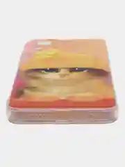 Желтый чехол прозрачный на Xiaomi Redmi Note 12S (Сяоми Редми Нот 12S), с рисунком, защита камеры
