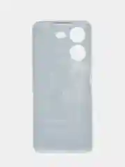 Оливковый силиконовый чехол на Tecno Pova 5 (Текно Пова 5), прозрачный, с рисунком, защита камеры