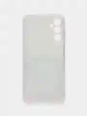 Желтый чехол на Samsung Galaxy A14 4G (Галакси A14 4G), прозрачный, с рисунком, защита камеры
