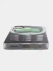 Угольный чехол на Tecno Spark 10/10C (Текно Спарк 10/10С), прозрачный, с рисунком, защита камеры