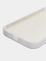 Белый чехол Silicone Case для iPhone 14, 14 Pro, 14 Plus, 14 Pro Max, с закрытым низом