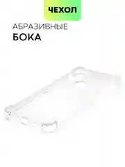 Прозрачный противоударный чехол для TCL 30E / 30 SE / 305 силиконовый BROSCORP с усиленными углами