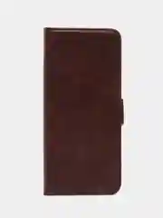 Коричневый чехол-книжка Tecno Pova Neo 3 (Техно Пова Нео 3), с боковым магнитом