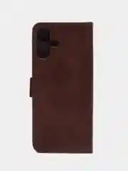 Коричневый чехол-книжка Tecno Pova Neo 3 (Техно Пова Нео 3), с боковым магнитом