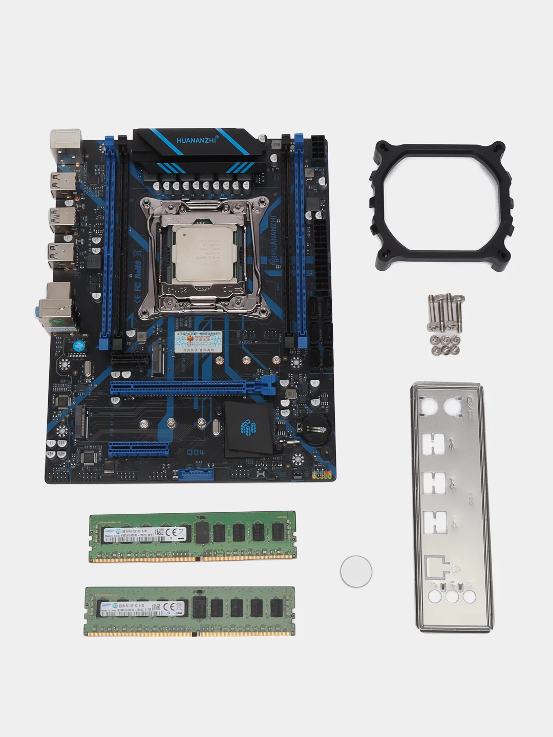 Комплект: Процессор Intel Xeon E5 2667 V4, материнская плата Huananzhi QD4, DDR4, 16Gb