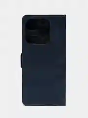 Синий чехол-книжка для ITEL A70 (Ител А70), с боковым магнитом