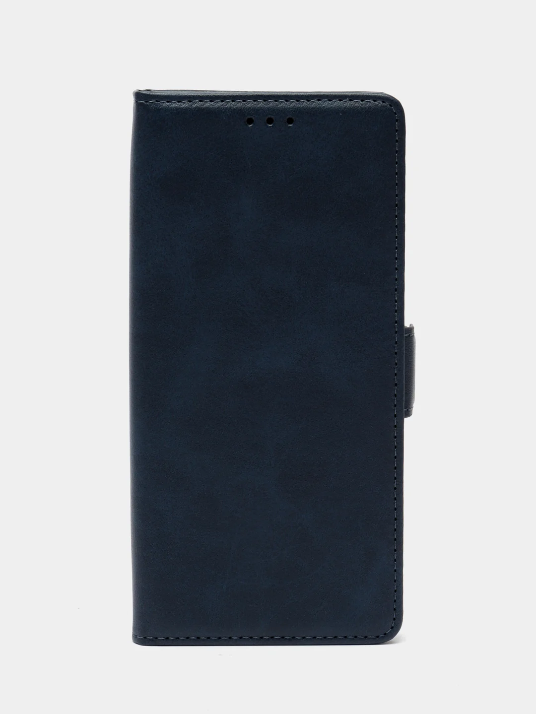 Синий чехол-книжка на Oppo A18/Oppo A38 4G ( Оппо А18/Оппо А38 4G) с боковым магнитом