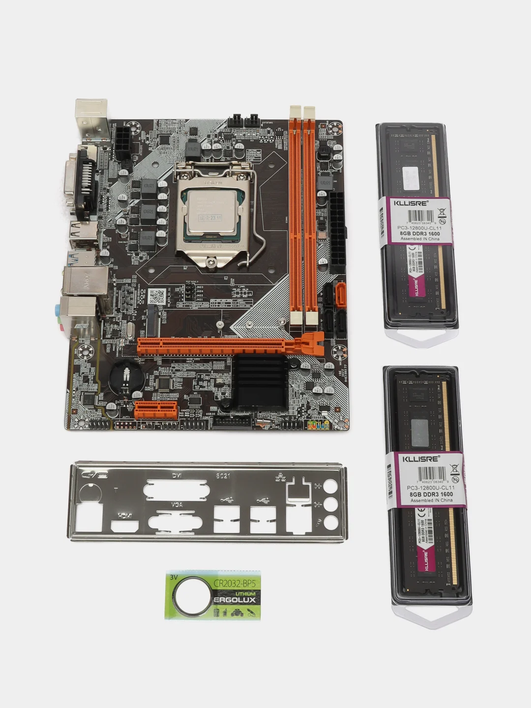 Комплект: Процессор Core i7 3770, материнская плата Intel B75, DDR3 16 Gb