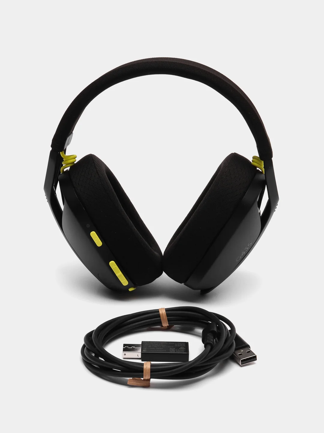 Беспроводная компьютерная гарнитура Logitech G435, черно-неоново желтый