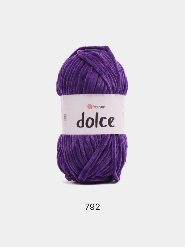 Пряжа плюшевая YarnArt Dolce (ЯрнАрт Дольче)