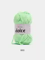 Салатовый пряжа плюшевая YarnArt Dolce (ЯрнАрт Дольче)