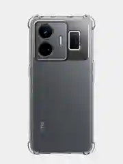 Прозрачный противоударный чехол для Realme GT Neo 5 / GT3 силиконовый BROSCORP с усиленными углами
