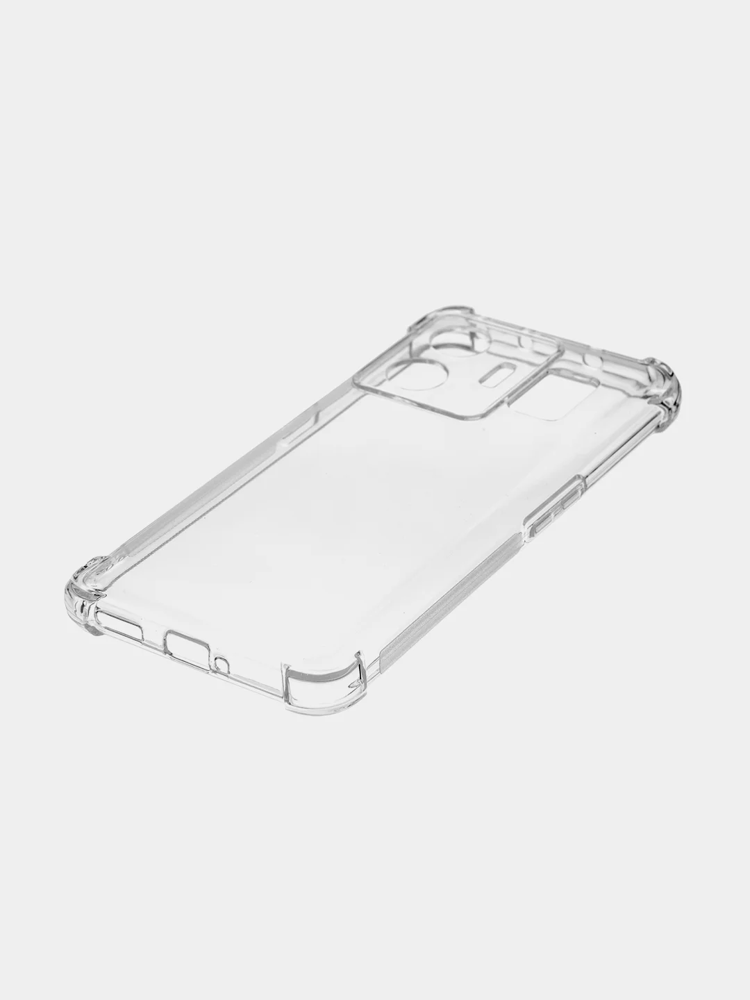Прозрачный противоударный чехол для Realme GT Neo 5 / GT3 силиконовый BROSCORP с усиленными углами
