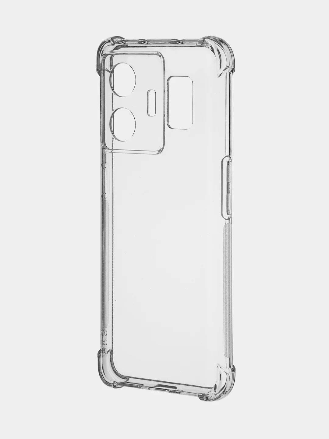 Прозрачный противоударный чехол для Realme GT Neo 5 / GT3 силиконовый BROSCORP с усиленными углами