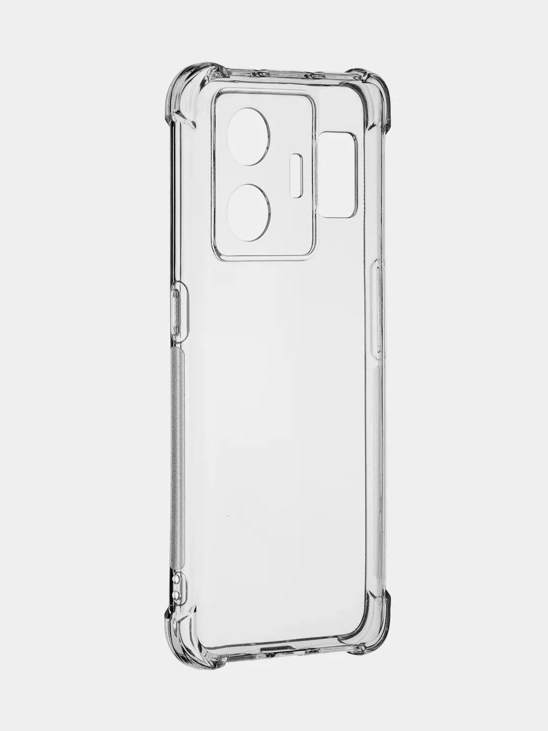 Прозрачный противоударный чехол для Realme GT Neo 5 / GT3 силиконовый BROSCORP с усиленными углами
