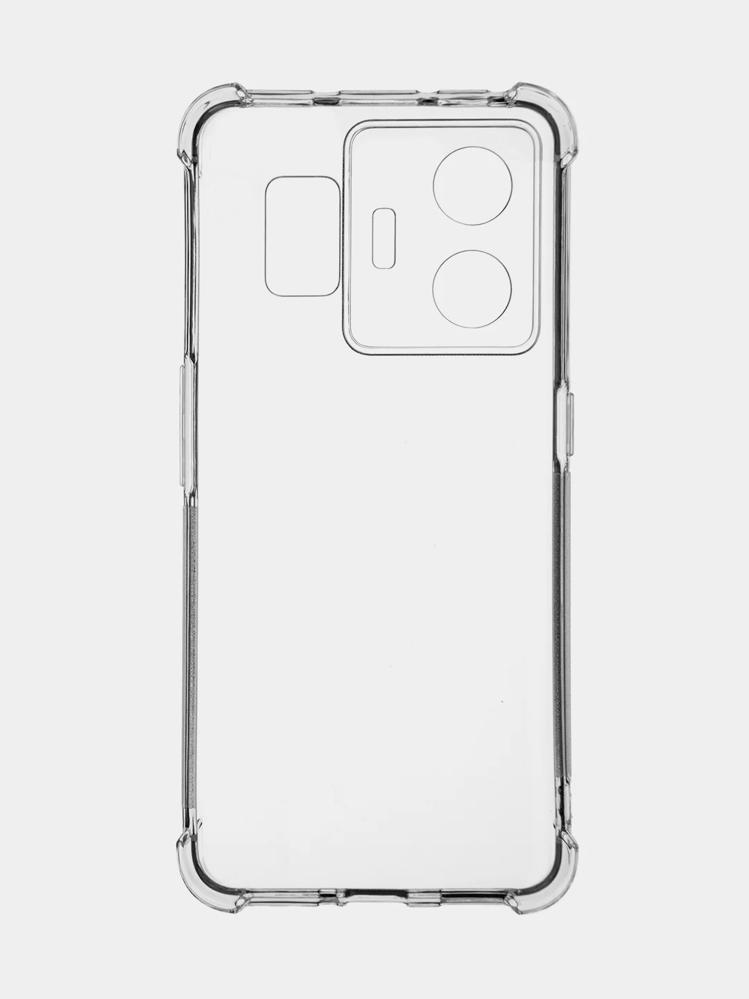 Прозрачный противоударный чехол для Realme GT Neo 5 / GT3 силиконовый BROSCORP с усиленными углами