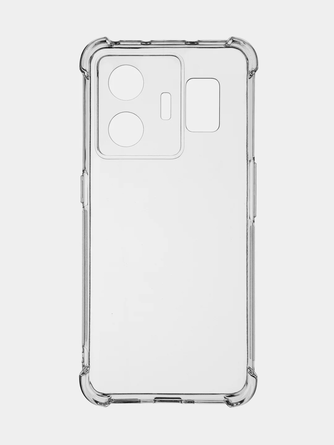 Прозрачный противоударный чехол для Realme GT Neo 5 / GT3 силиконовый BROSCORP с усиленными углами