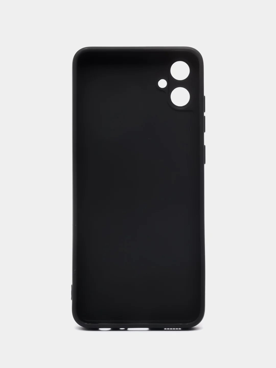 Черный чехол для Samsung Galaxy A05 (Самсунг Галакси А05) прозрачный