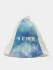 Серый шапка для бани,  набор 2 штуки