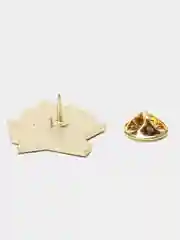 Красный металлический значок, брошь, пин, pin "Кот", кокарда СССР на рюкзак, одежду