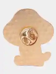 Конфетный значок металлический, брошь, пин, PIN "Девушка-Мухомор" на рюкзак, одежду, портфель, сумку