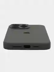 Угольный чехол Silicone Case для iPhone 15, 15 Pro, 15 Pro Max, 15 Plus