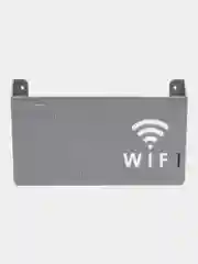 Серый полка-короб настенная, для WI-Fi роутера, ящик для WI-FI, полка для роутера
