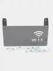 Белый полка-короб настенная, для WI-Fi роутера, ящик для WI-FI, полка для роутера