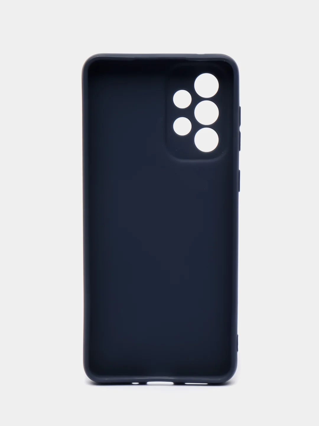 Синий чехол Samsung Galaxy A33 5G / Самсунг Галакси А33 5Г, силиконовый, цветной, матовый