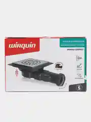 Трап точечный Wirquin Venisio Compact, сухой затвор, решетка, 115 х 115 мм