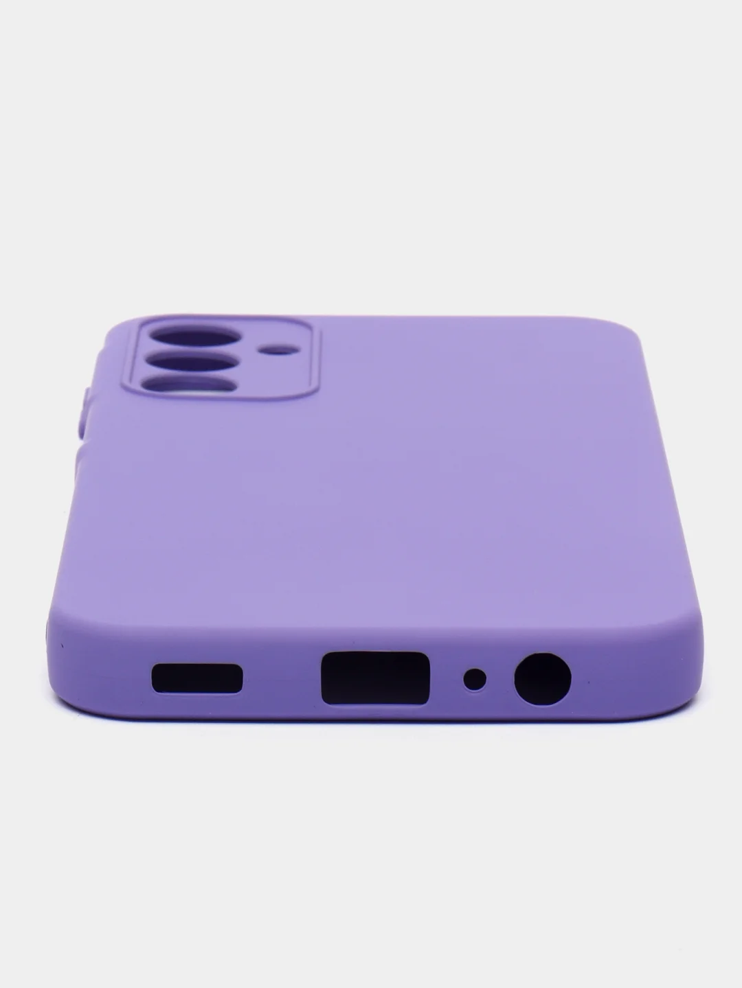Аметистовый чехол Silicone Cover для Samsung Galaxy A15 (Самсунг Галакси А15), силиконовый