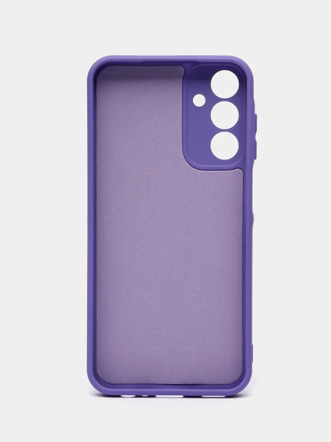 Аметистовый чехол Silicone Cover для Samsung Galaxy A15 (Самсунг Галакси А15), силиконовый