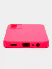 Фуксия чехол Silicone Cover для Samsung Galaxy A15 (Самсунг Галакси А15), силиконовый