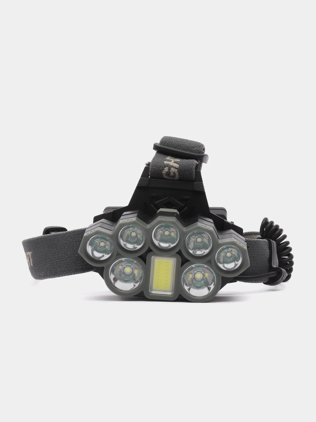 Фонарь налобный диодный, супер яркий 8 LED
