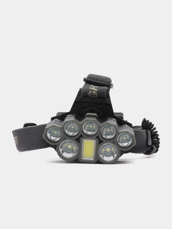 Фонарь налобный диодный, супер яркий 8 LED