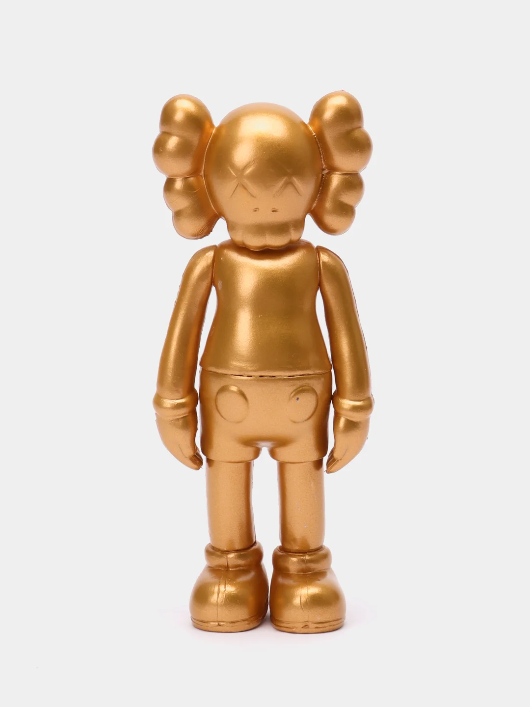 Золотой фигурка KAWS Companion Bearbrick, для интерьера, 10 см