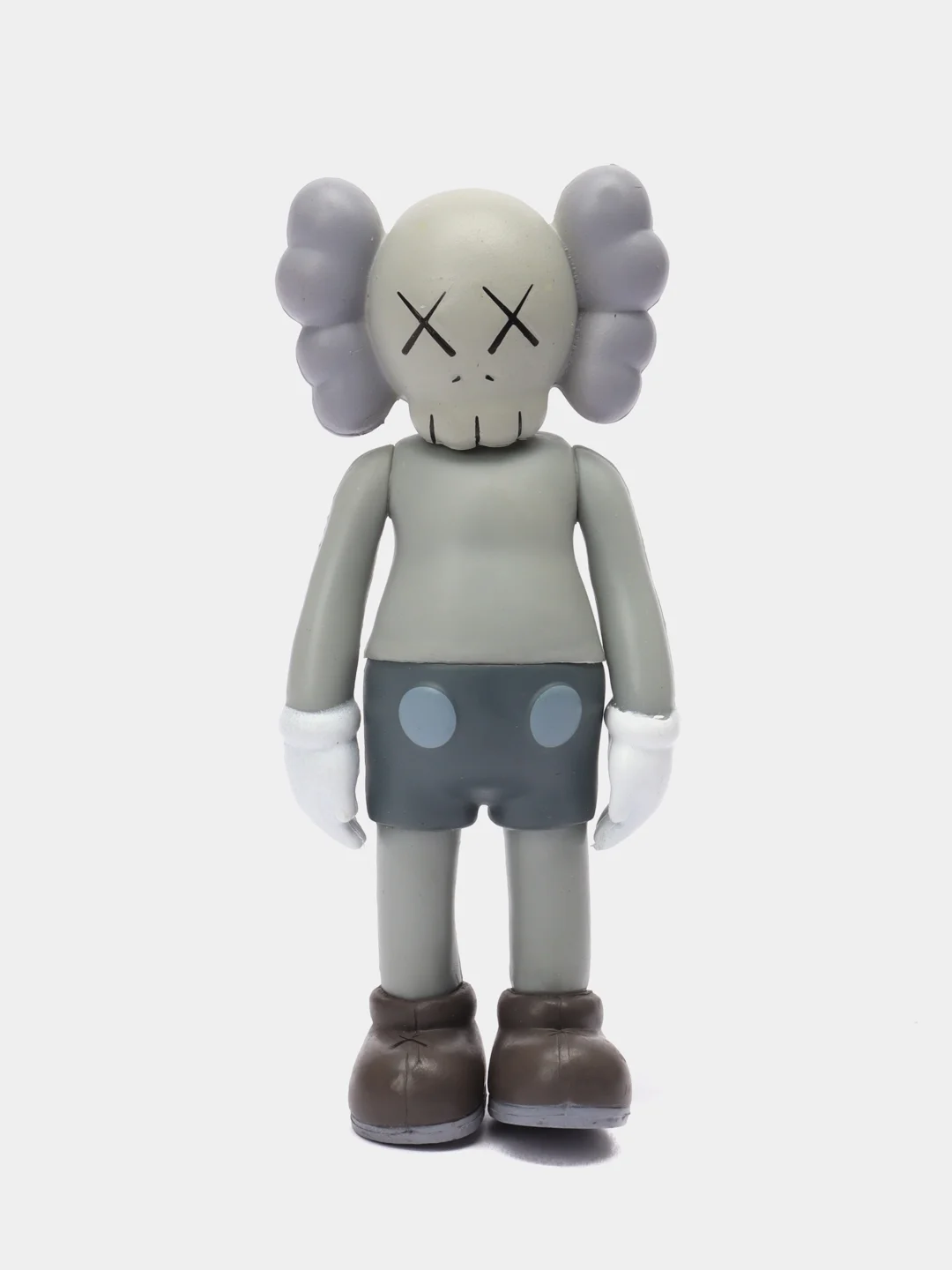Серый фигурка KAWS Companion Bearbrick, для интерьера, 10 см