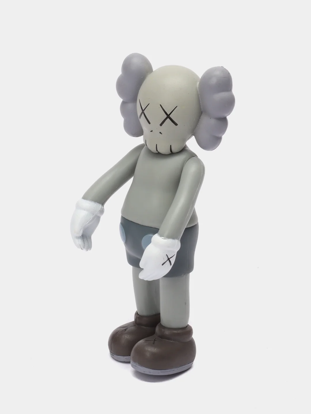 Серый фигурка KAWS Companion Bearbrick, для интерьера, 10 см