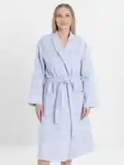 Ледяной халат банный, вафельный, мужской и женский, хлопок, разные цвета