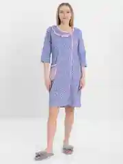 Розовый халат FS3040