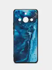 Тёмно-бирюзовый силиконовый чехол для Realme 11 Pro 11 Pro Plus, с принтом, с рисунком (Реалми 11 Про Плюс)