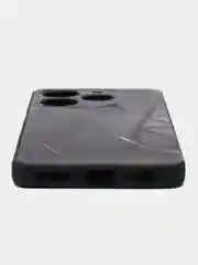 Тёмно-серый силиконовый чехол для Tecno Spark 10 Pro (Техно Спарк 10 Про), с принтом, с рисунком
