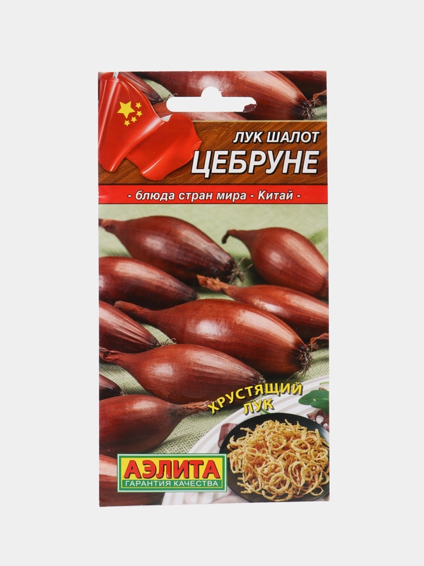 Семена Лук шалот "Цебруне", Аэлита, 0,3 г