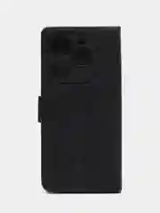 Черный чехол-книжка Tecno Spark GO 2024 (Техно Спарк Го 2024), с боковым магнитом