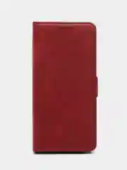 Красный чехол-книжка для Tecno Pova 5 Pro 5G (Техно Пова 5 Про 5 Джи) с боковым магнитом