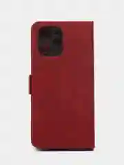 Коричневый чехол-книжка для Xiaomi Redmi 12 4G (Сяоми Редми 12 4Джи), с боковым магнитом
