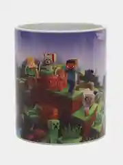 Зелёный хаки кружка сувенирная, с принтом Minecraft, в подарочной коробке