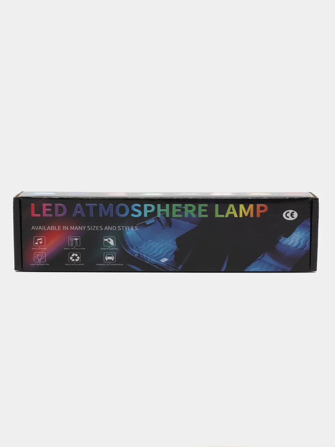 Подсветка салона и ног, со звуковым контроллером, RGB, 7 вариантов подсветки
